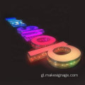 Frontlit e Sidelit LED Carta de canle